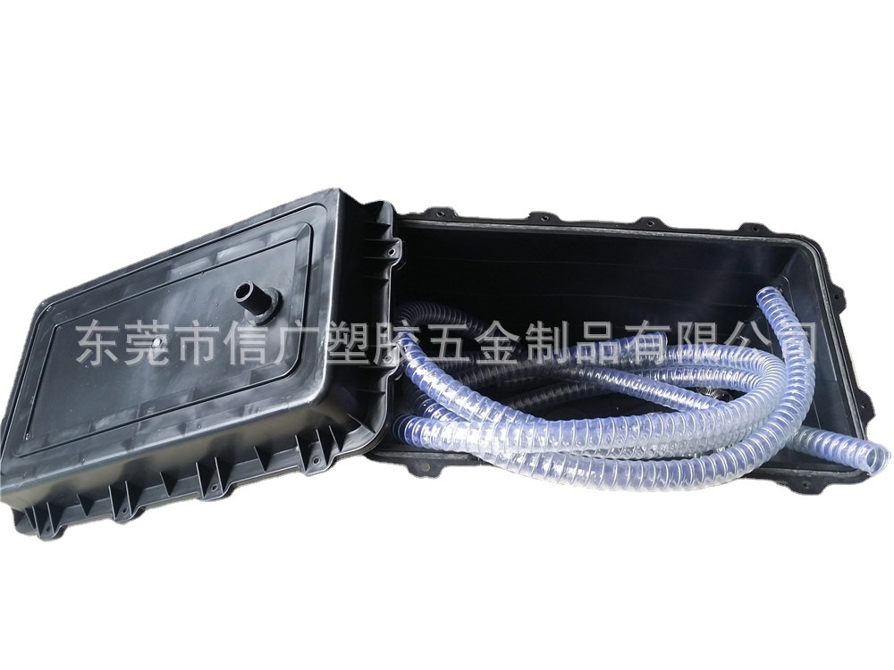 厂家可定制各种尺寸塑料地埋箱 太阳能照明路灯蓄电池地埋盒防水