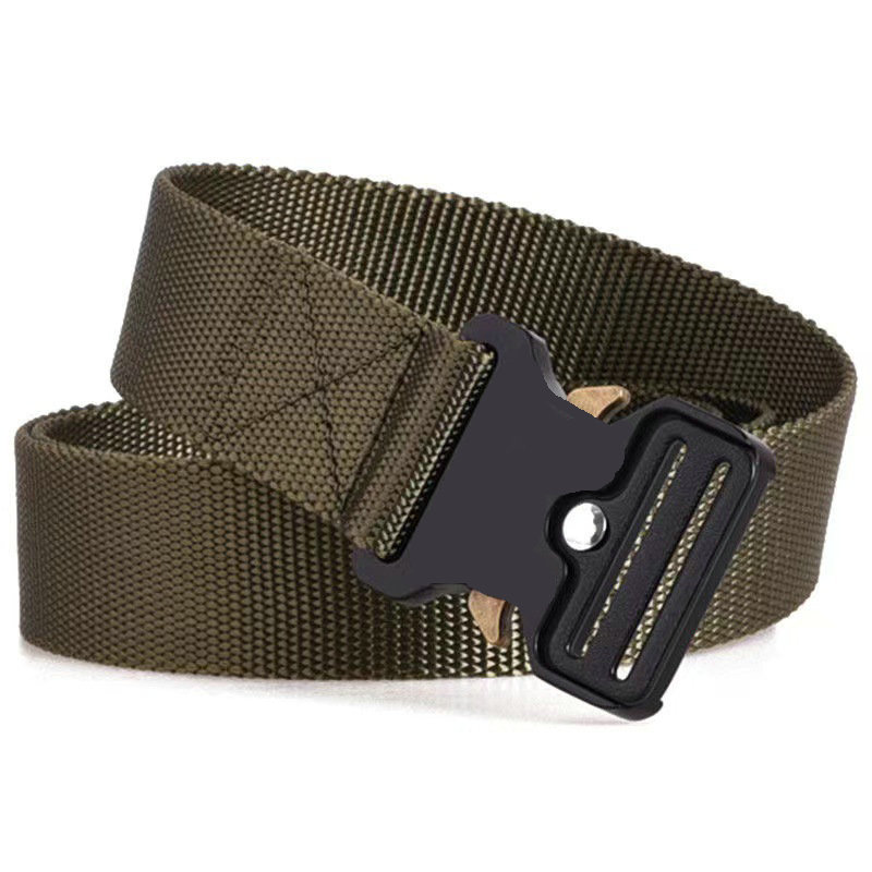 Cobra cinturón táctico de entrenamiento militar cinturón de seguridad al aire libre funcional cinturón de 3,8 CM de nylon ventilador militar cinturón de combate