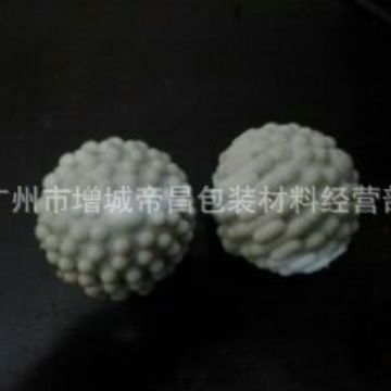 白色和黑色洗水胶球28mm和38mm牛仔工艺石洗牛仔洗水厂