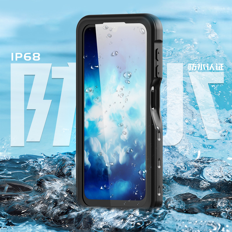 Red pepper Samsung waterproof case for A25 /A24/A54/A55 diving anti-fall case mobile phone protective case