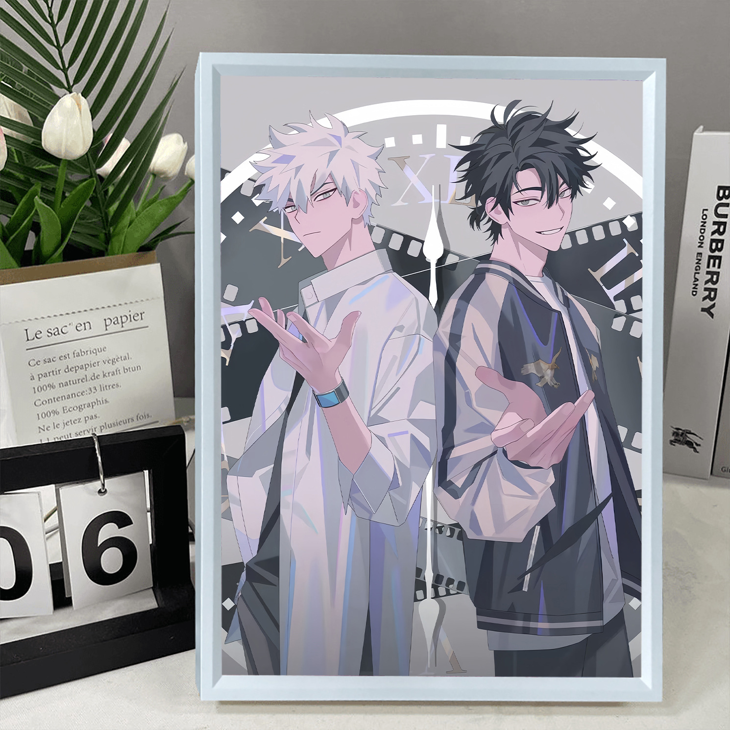 时光代理人程小时陆光周边灯光画创意卧室氛围发光画桌面摆件