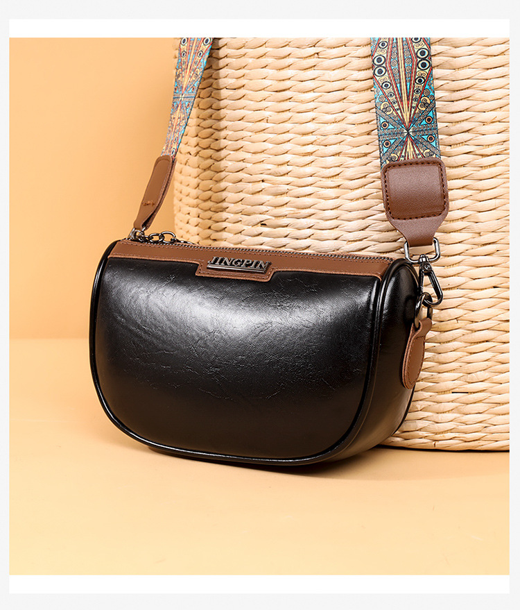 Bolsa transversal textura versátil retrô feminina moderna bolsa de sela 2023 nova brilhante ombro único mochila pequena feminina_voghion.com