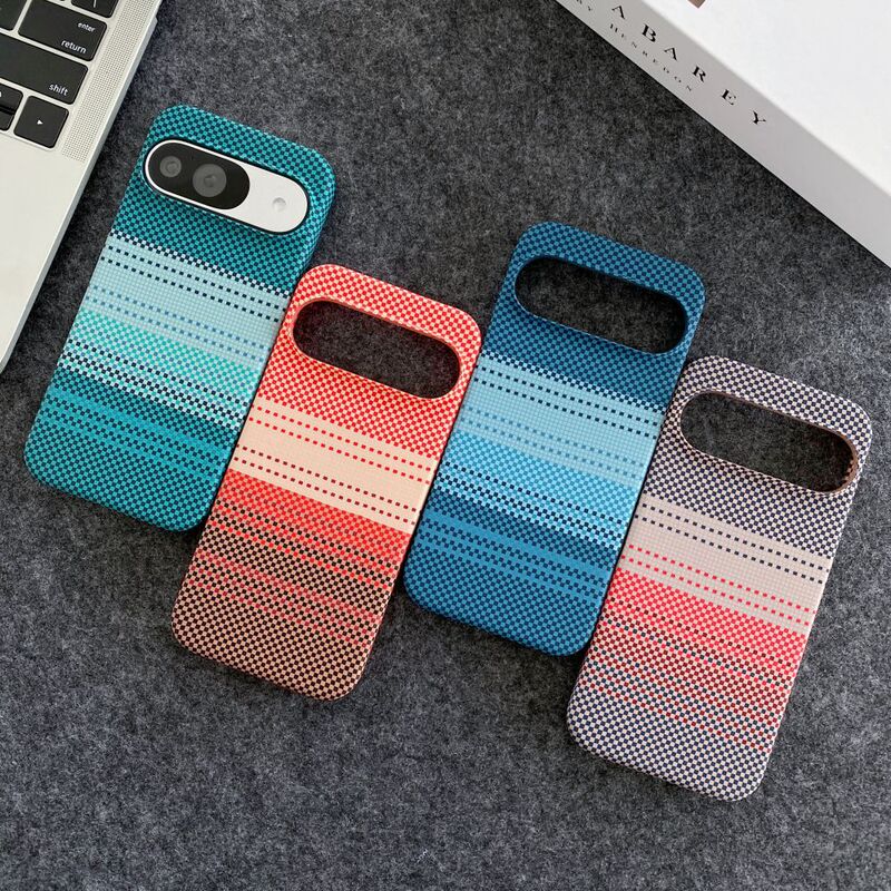 Suitable for Google 10Proxl Mobile Phone Case Pixel9Xl Magnetic Carbon Fiber Pattern 7 Plastic Hard Shell Google 8 Ultra-Thin