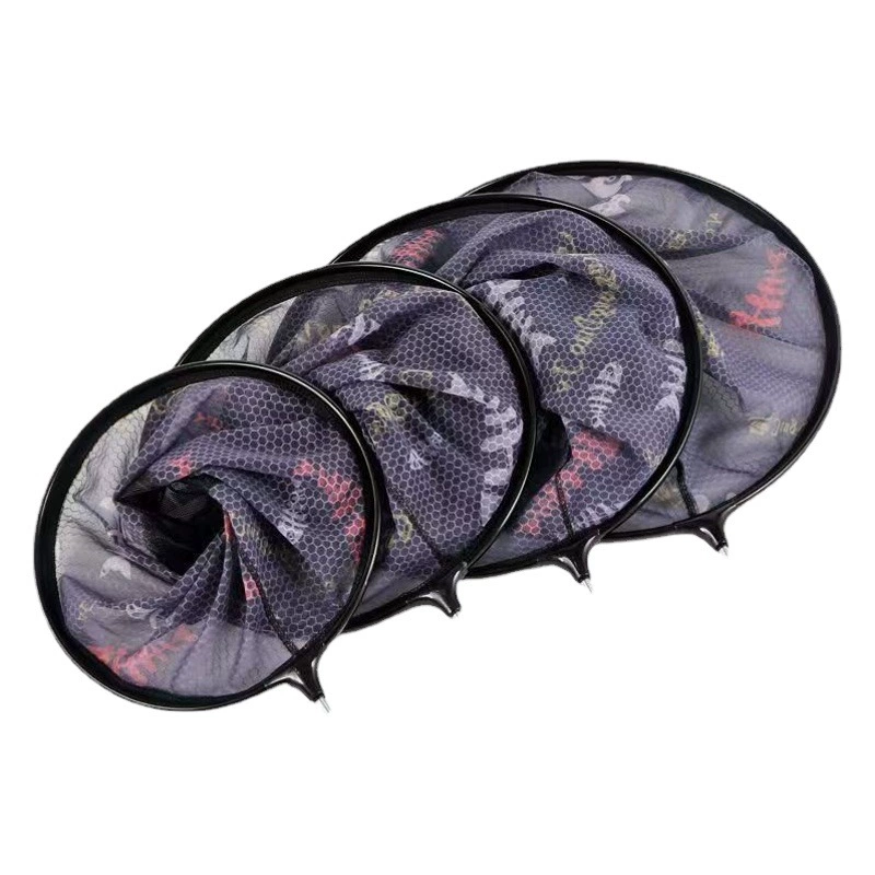 Усиленная рыболовная сеть с одинарной головкой, нано-сетка, полный комплект, сверхлегкий крючок, для соревнований, черная, для ловли в пруду, против зацепов, для дикой рыбалки