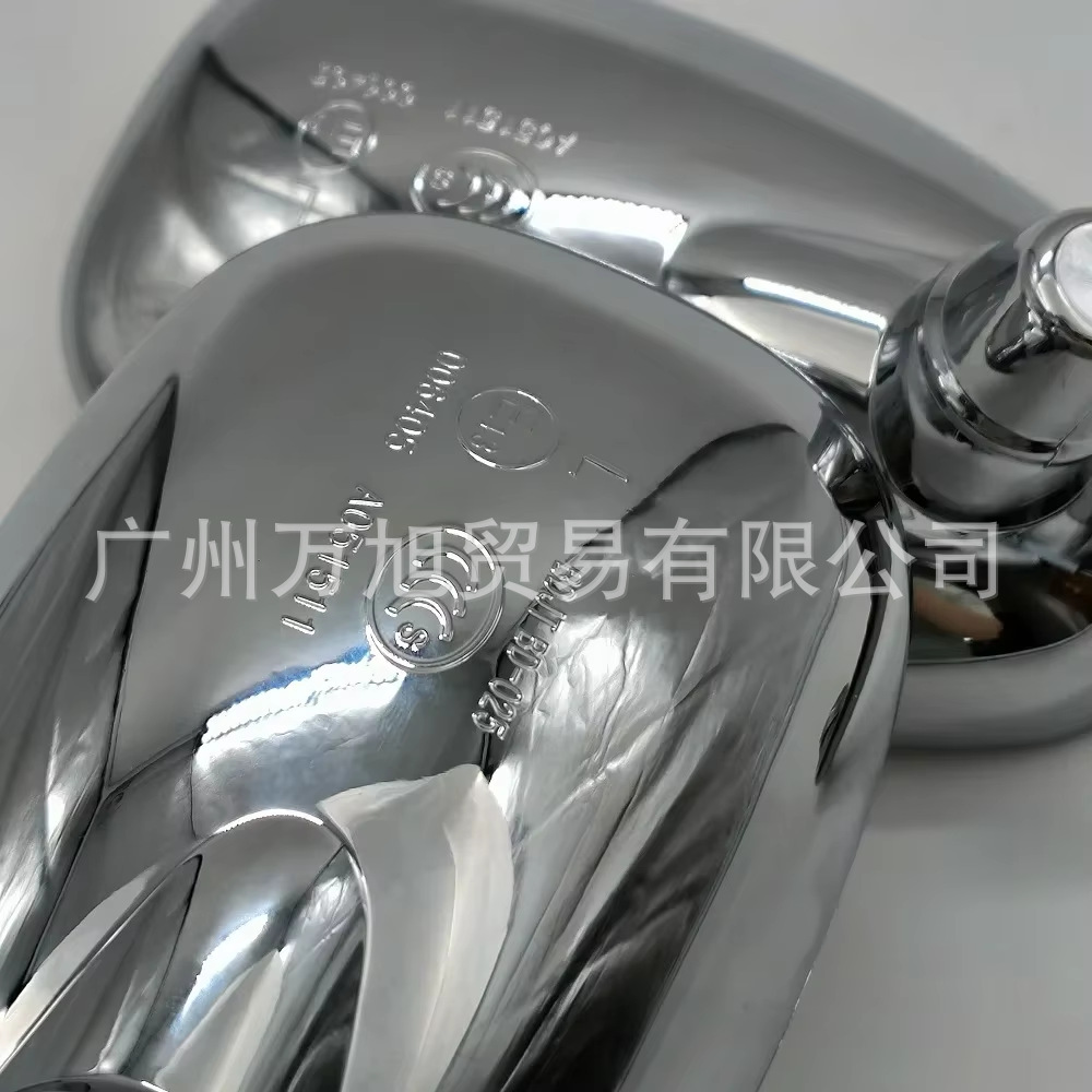10mm Universal Electroplated Color Rearview Mirror for Yamaha, Yadi, and Green Source Motorcycles and Electric Vehicles