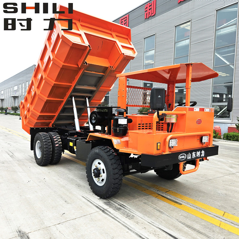时力厂家矿用自卸车UQ-12矿安标准矿山井下巷道自卸车