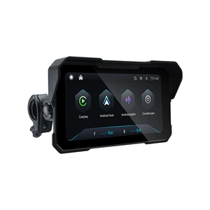 Simsiz Carplay Motosiklet Naviqasiya Sistemi 6.25inch Ekranlı