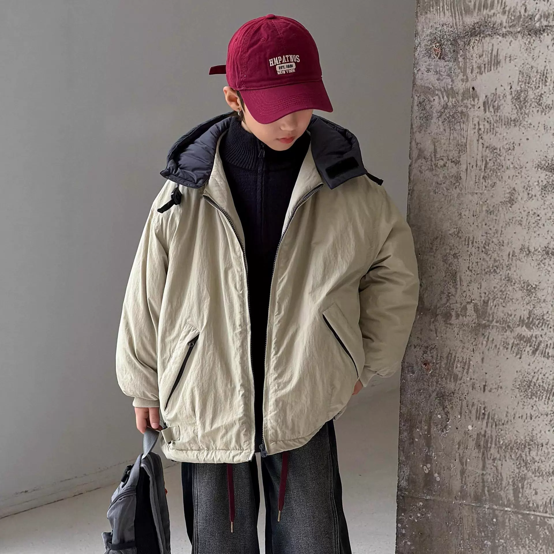 男童棉服2025新款中大童冬季棉衣外套加厚保暖儿童装冬装潮潮款