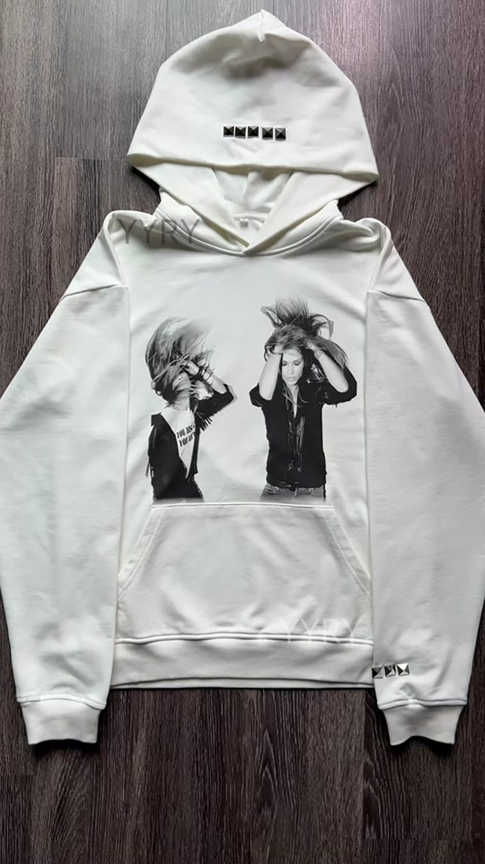 Men's Clothing European And American Personality Dark Print Sweater Long Sleeved Pullover Hoodie Retro Jacket Street Y2k_voghion.com