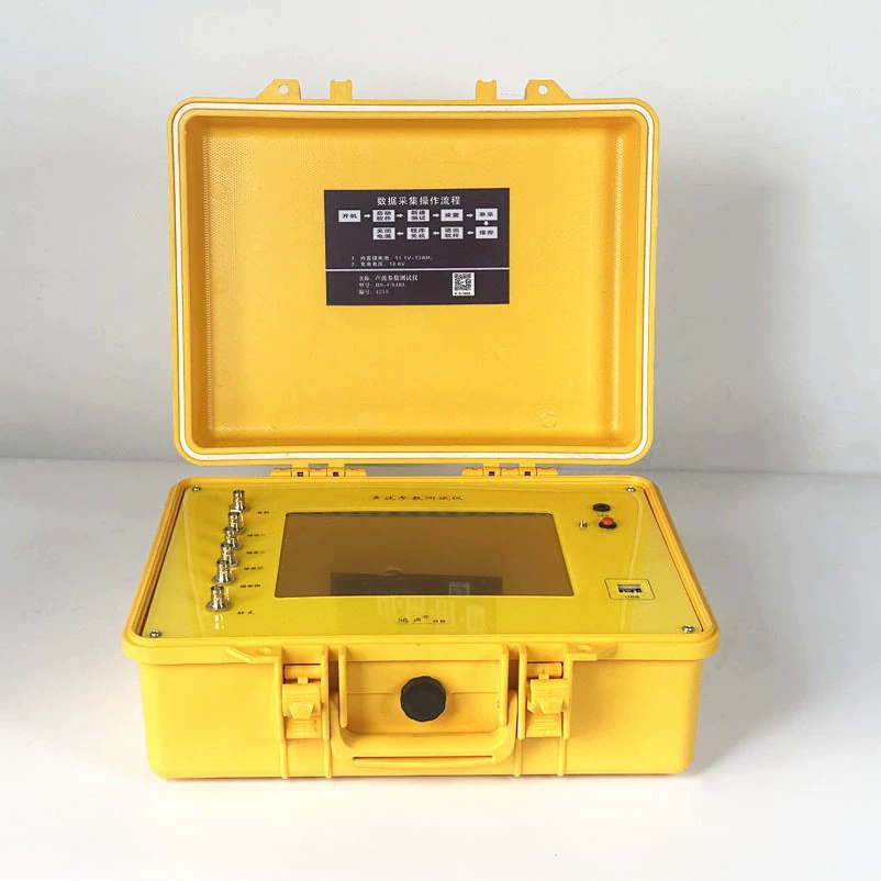 Многоканальный прибор для испытания поверхностных волн переходного процесса, компрессионная волна, поверхностная волна, прибор для испытания поверхностных волн