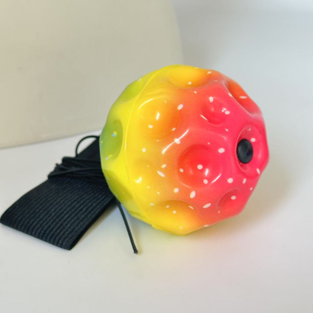 Popular Ao Bing Lingzhu Magic Pill Moonstone Banda elástica de muñeca con cuerda para niños, juguete antiestrés, pelota saltarina de muñeca image 13