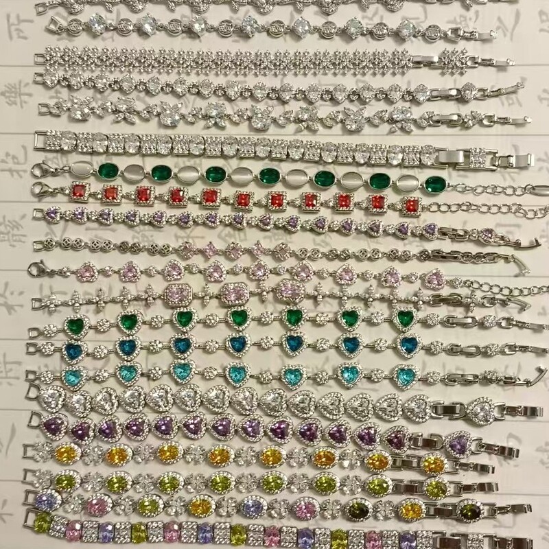 French-Style Bow Zircon Gourd Pull-Out Bracelet, Light Luxury High-End Fashion Versatile Women's Jewelry