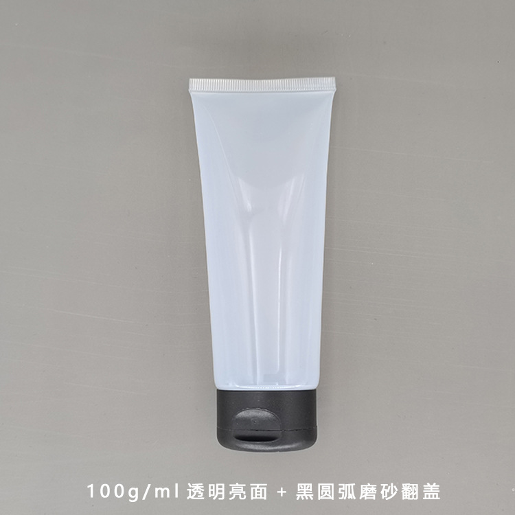 Botella vacía de 100g 100ml para productos de cuidado de la piel, cosméticos, tubo transparente para gel, esencia, loción, subenvasado, en stock.