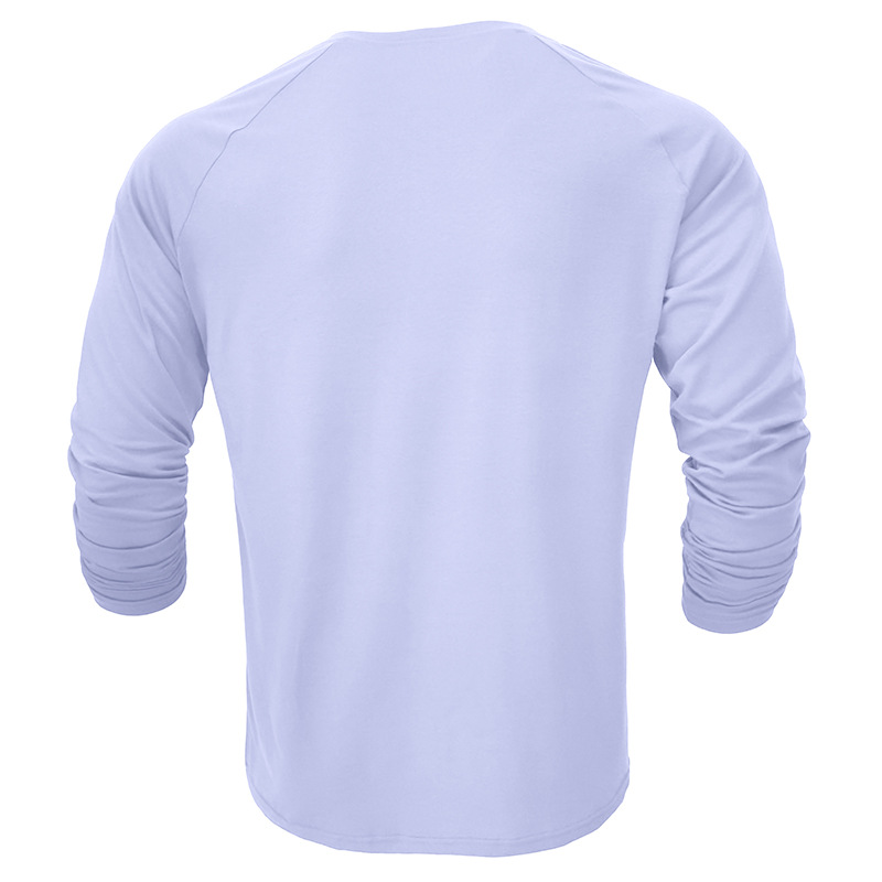autumn and winter men's long-sleeved T-shirts, men's bottoming shirts, men's t-shirt clothing processing_voghion.com