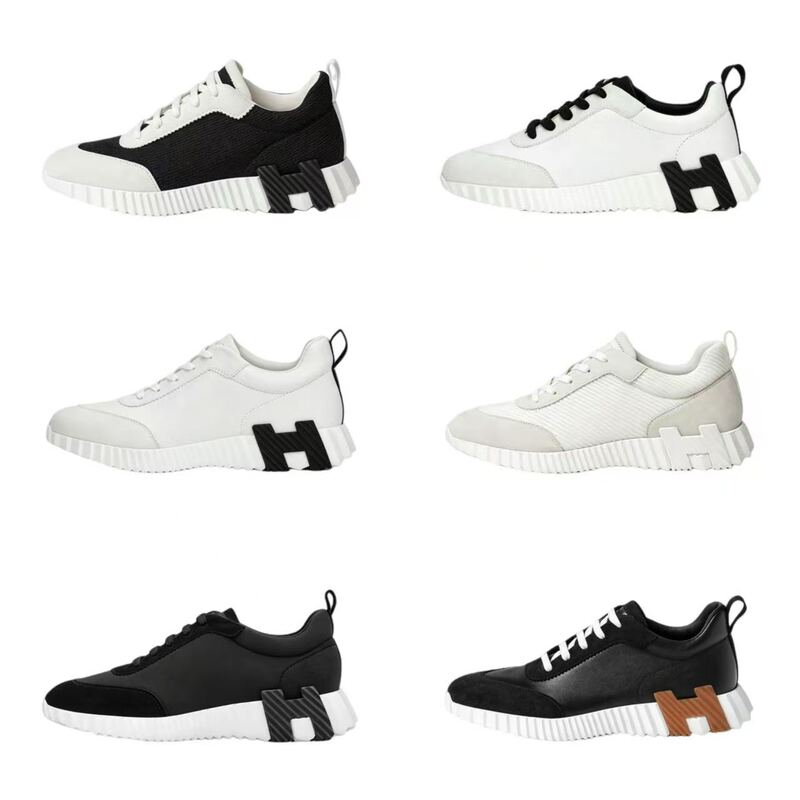 Best-selling product on the European cross-border platform, exclusive to H brand, 2026 summer new model, mesh sports casual men's shoes, foreign trade knitted