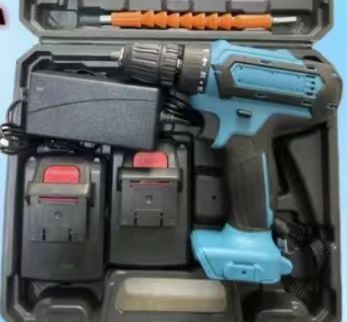 Taladro recargable de litio taladro de mano multifunción taladro eléctrico taladro de impacto destornillador eléctrico del hogar destornillador