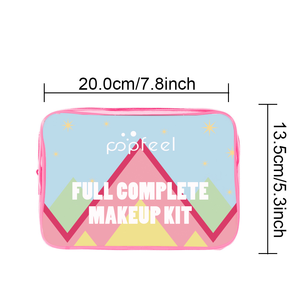 Influencer-inspiriertes Make-up- und Kosmetik-Komplettset für Anfängerinnen, Make-up-Set für Anfängerinnen, Studentinnen, leichtes Alltags-Make-up._voghion.com