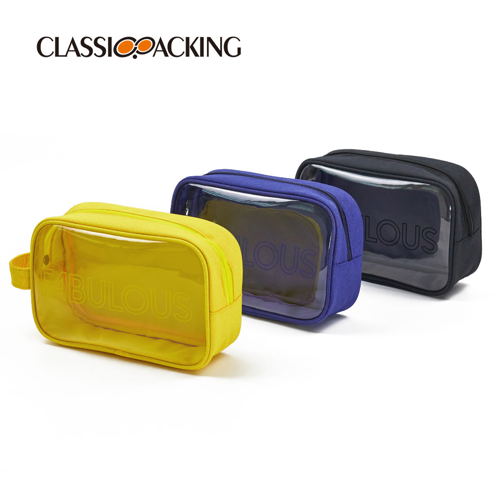 Bolsa de cosméticos estilo japonés y coreano ins bolsa de lavado portátil de viaje material impermeable bolsa de almacenamiento de gran capacidad logotipo imprimible