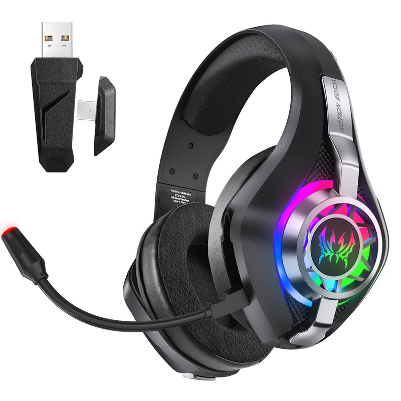 Gs400 Ultra Head-Mounted Bluetooth Headset with Microphone 2.4g Wireless Gaming Headset Suitable for Ps5/Ps4