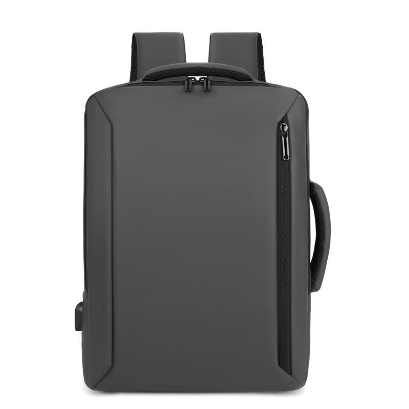 Mochila simple de gran capacidad2025 textura resistente al desgaste para viajar mochila deportiva de viaje de negocios colgar la barra de tracción bolso de computadora