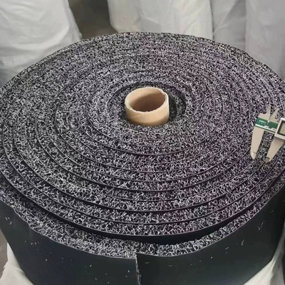 10mm Encrypted Nailless Wire Coil Universal Foot Pad - black-purple-10mm-thick-nailless-bottom-1212mroll