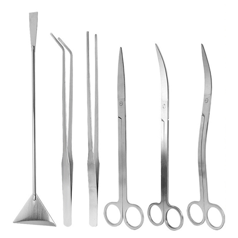 水族造景工具セット水草ピンセットステンレスクリップ平沙シャベル水槽の藻刀卸売り