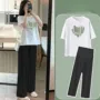 夏季孕妇宽松新款阔腿裤