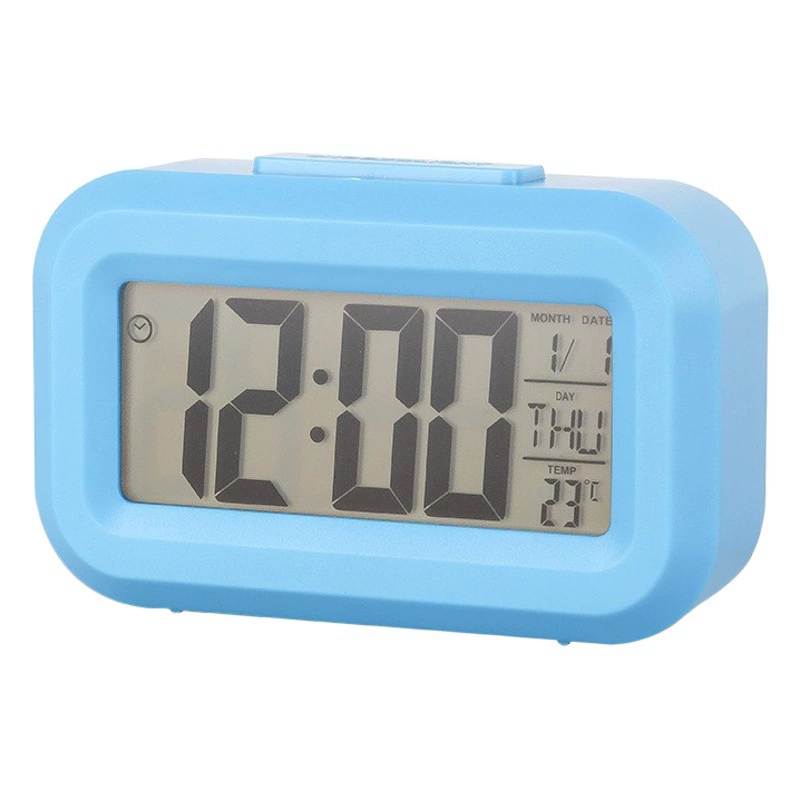 Креативный ленивый температурный Свет Индукционные светящиеся цифровые часы светодиодный Повтор электронный будильник умные часы будильник