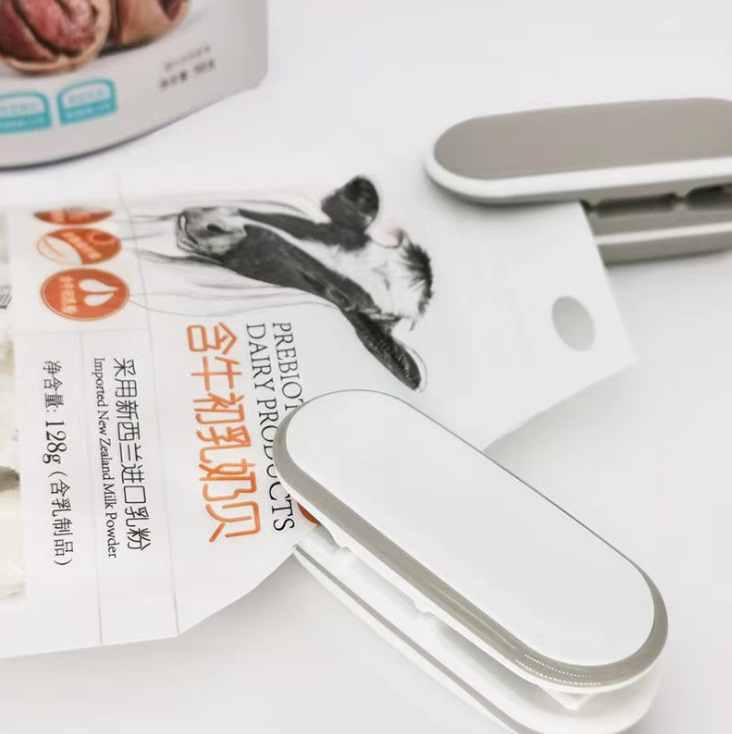 Prensa de plástico máquina de sellado clip de sellado portátil máquina de sellado bolsa de alimentos sellado