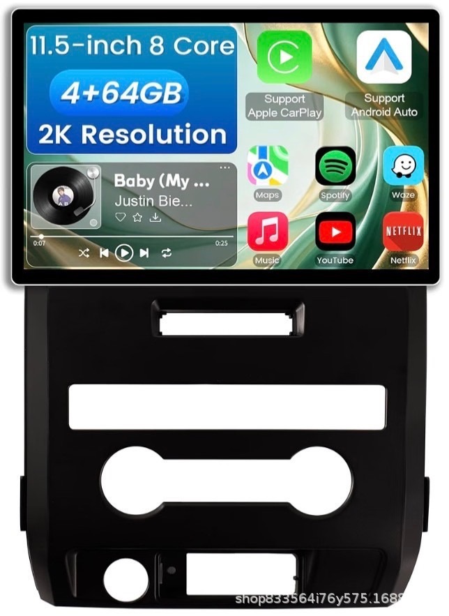 11.5inch Android Car Radio Bluetooth Navigation Music Carplay & Android Auto