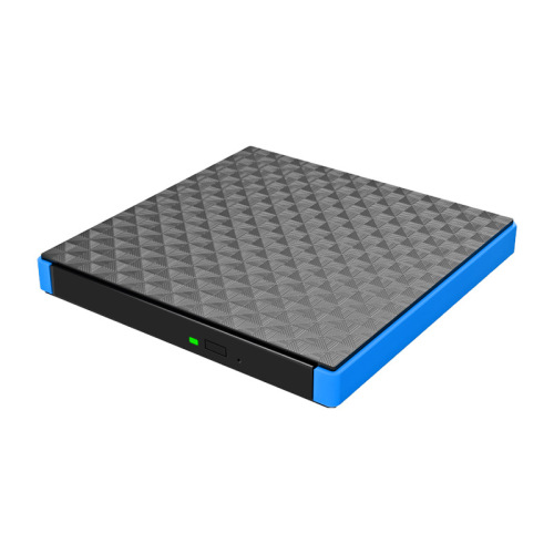 USB 3.0 External CD Drive with Dual Interfaces (USB 3.0/Type-C), External Slim Tray-loading Burner