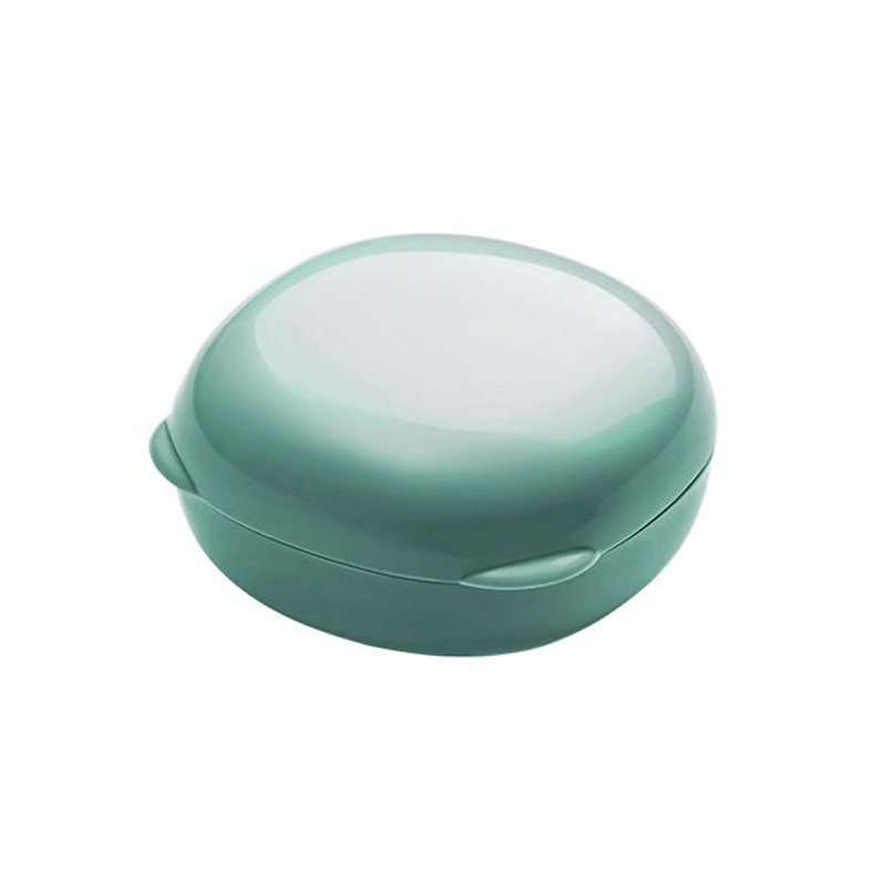Simple soap box portable travel soap box non-stagnant soap box drain with lid waterproof non-perforated wholesale generation