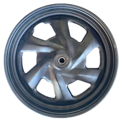 King Iron Wheel Zhongsha Battle Speed: Hub - 10-inch-six-rib-215-wide-drum-brake-black-bearing-6201