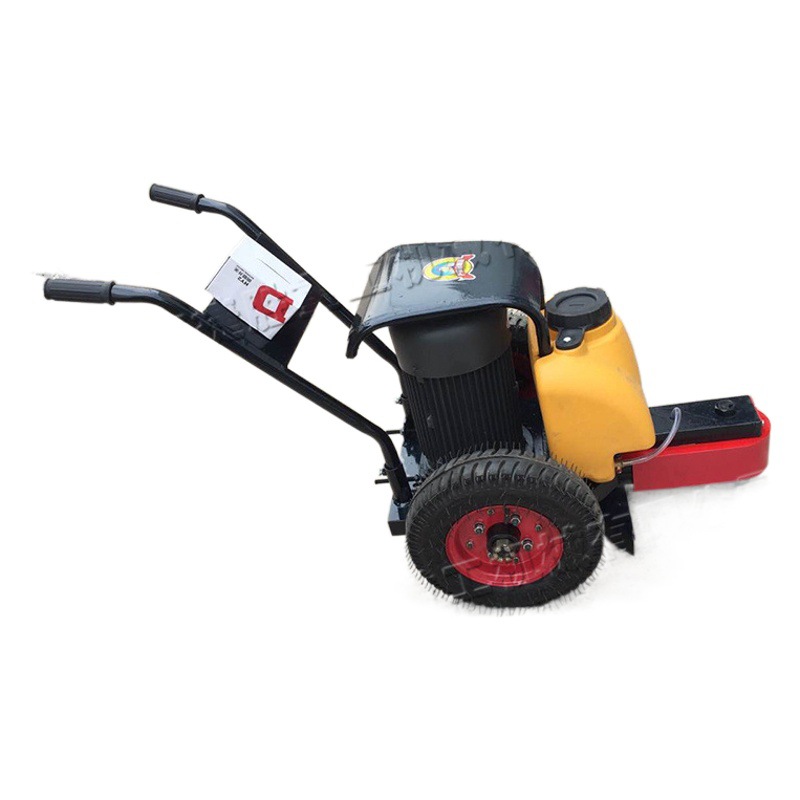 Máquina de corte de pila de tierra tipo 600 empuje manual Equipo de corte de pila de carretera construcción ferroviaria máquina de corte de pila de tubería de cemento