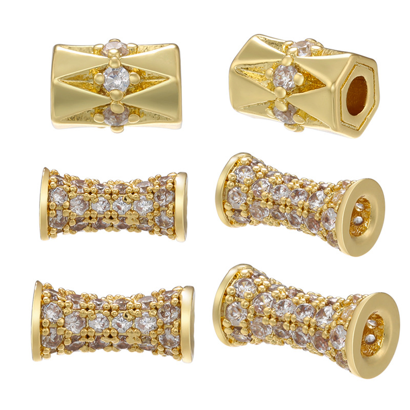 2g Weight Zircon Inlay Material DIY Jewelry Accessories Classification 1 Piece Quantity 1 Piece Copper Zircon Solid Color