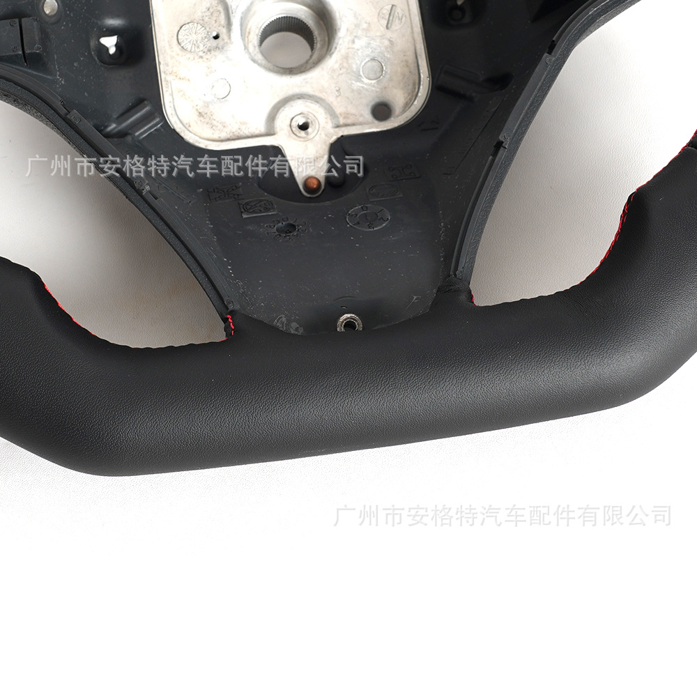 Cross-Border Hot Sale Suitable for 2006-2011 Bmw Bmw E90 E92 Racing Full Leather Steering Wheel Modification and Customization