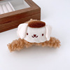 Demi-season cartoon crab pin, big plush rabbit, shark, hairgrip, with little bears, South Korea, internet celebrity