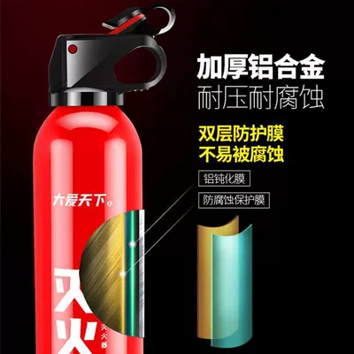 Vehicle fire extinguisher – Home Use