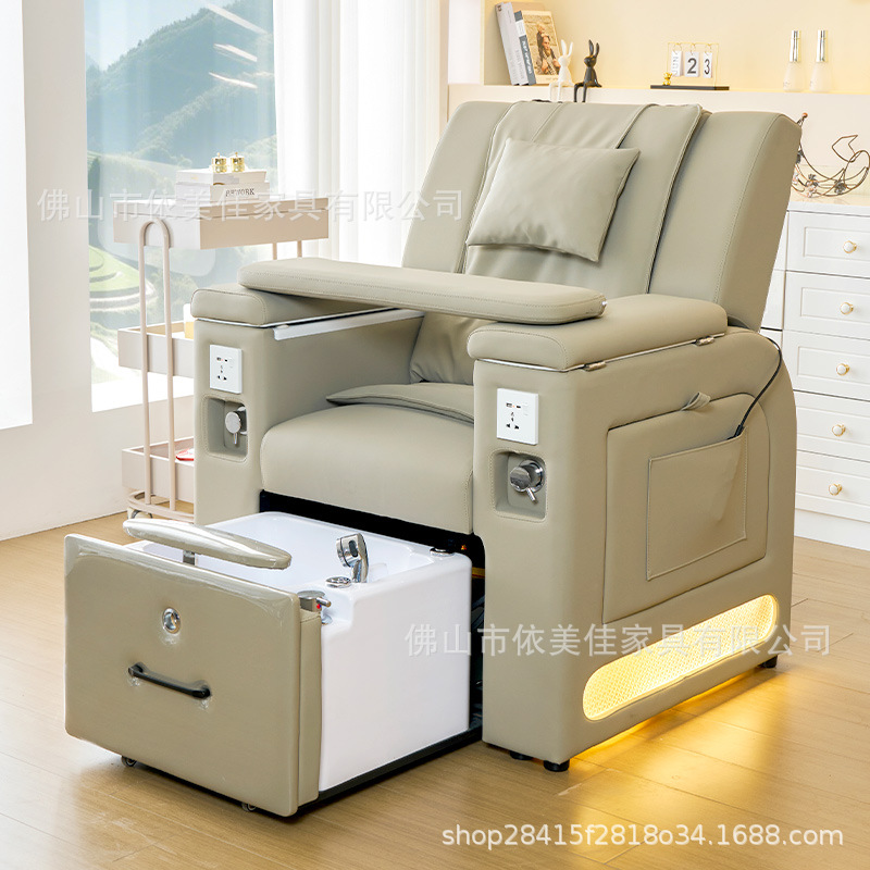 Silla de manicura para pedoterapia, masaje de spa, silla de manicura, baño de pies, surf, belleza de pestañas, silla de baño de pies, salón de manicuras, especial