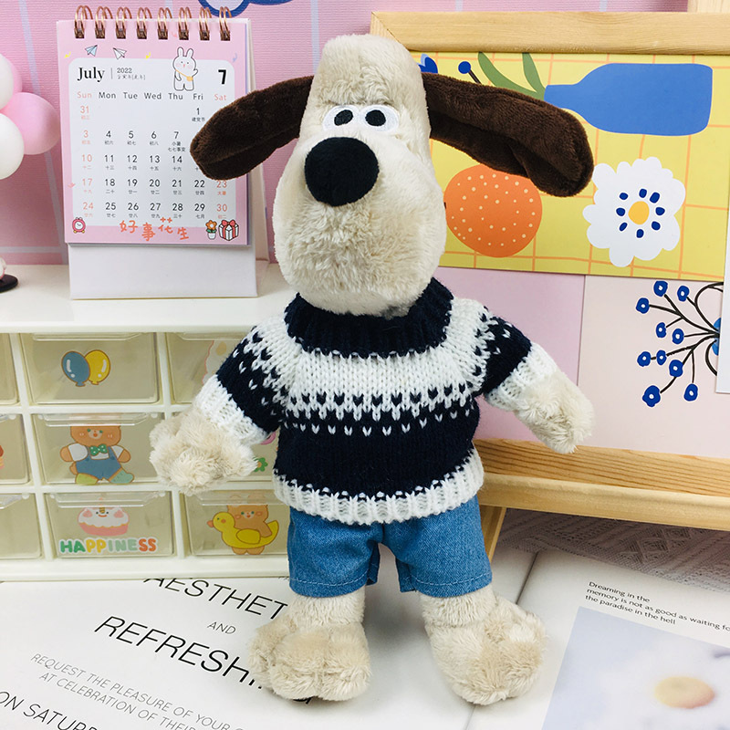 藏青点毛衣+牛仔裤