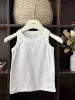 Cotton white vest