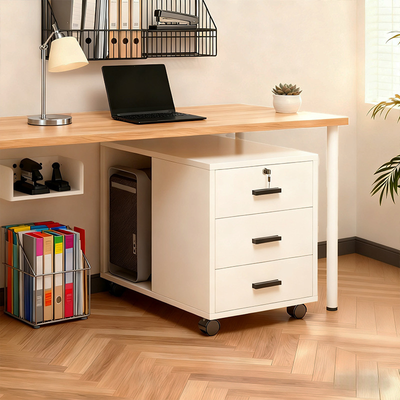 File Cabinet, Computer Desk, Desktop Case Storage, Low Cabinet with Drawers, Side Storage for Workstation, Mobile Side Cabinet File Cabinet, Computer Desk, Desktop Case Storage, Low Cabinet with Drawers, Side Storage for Workstation, Mobile Side Cabinet