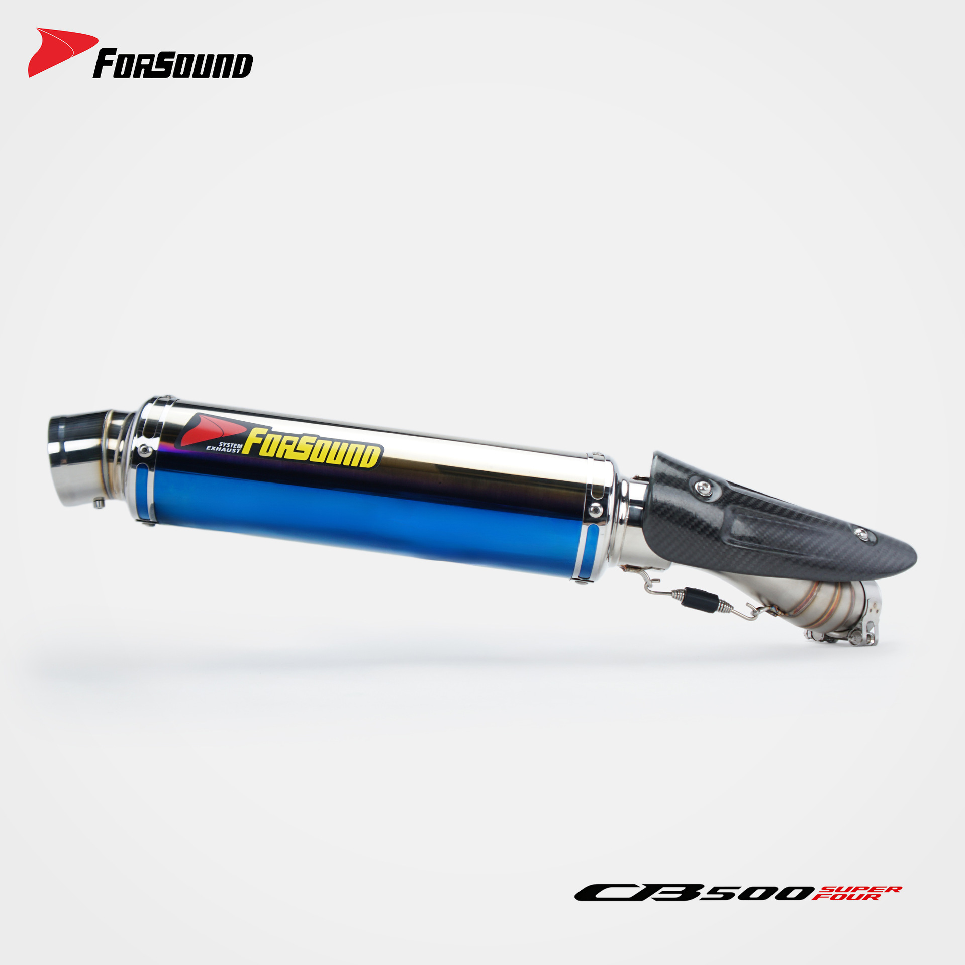 Suitable for HONDA CB500SF modified mid-tail section stainless steel motorcycle exhaust pipe