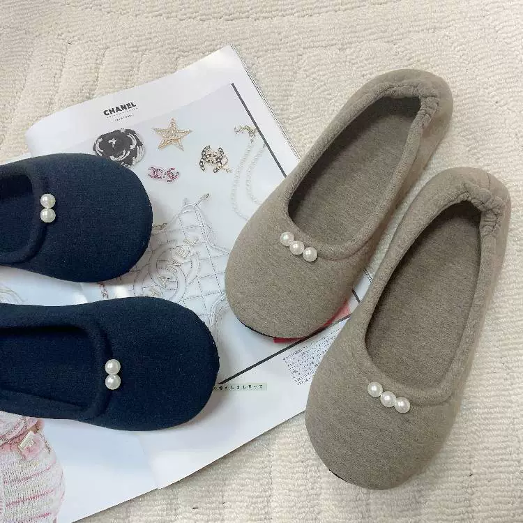 Внешнеторговый экспорт жемчуг переносные тапочки 24 новые