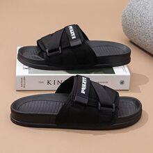 2025夏季新款沙滩拖鞋室外一字拖防滑简约韩版个性男士凉鞋外穿潮