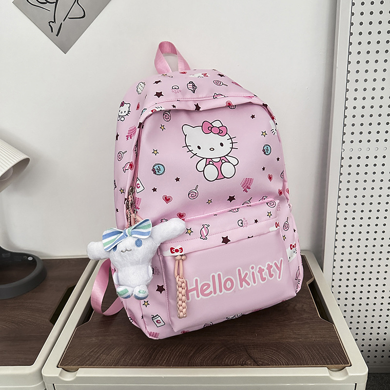 Nueva tendencia de la mochila de estudiantes de secundaria diaria, mochila de moda, viajes casuales, mochila de gran capacidad para mujeres