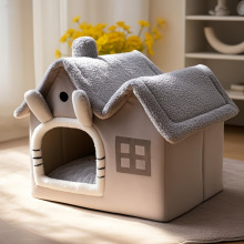 P 26766 Closed detachable pet bed nest ���ʽ�ɲ�ϴ�����Ѵ�