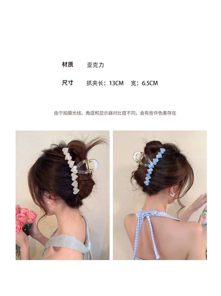 13cm Übergroße matte Haarklammer für Damen, Hinterkopf, edles Design, für volles Haar, Haiclip, Haarspange, Haarschmuck, Großhandel