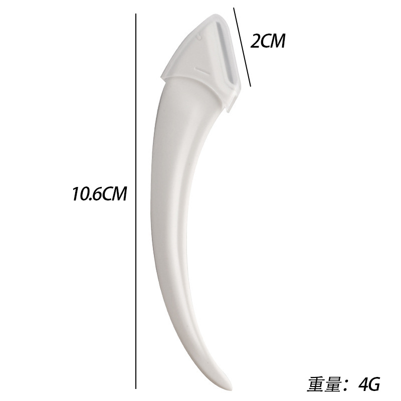 Cuchillo de cejas de media luna, raspador de cejas con malla protectora, cuchillo de cejas de corte, herramientas de cejas de corte, caja de mujeres, cuchilla de cejas de corte, 100 piezas por caja