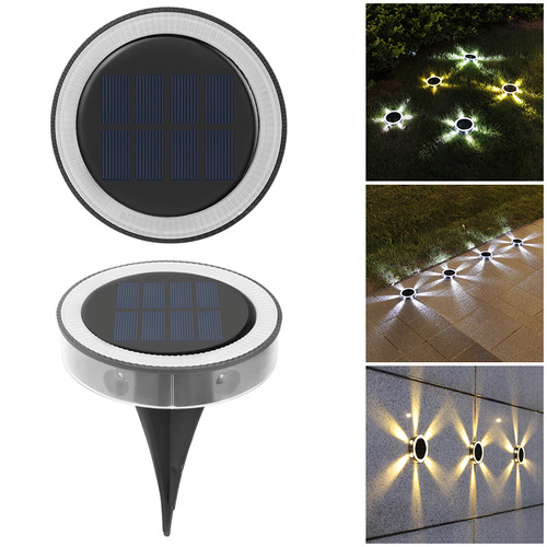 Solar underground lights outdoor garden landscaping layout decoration landscape courtyard small yard waterproof lawn lights